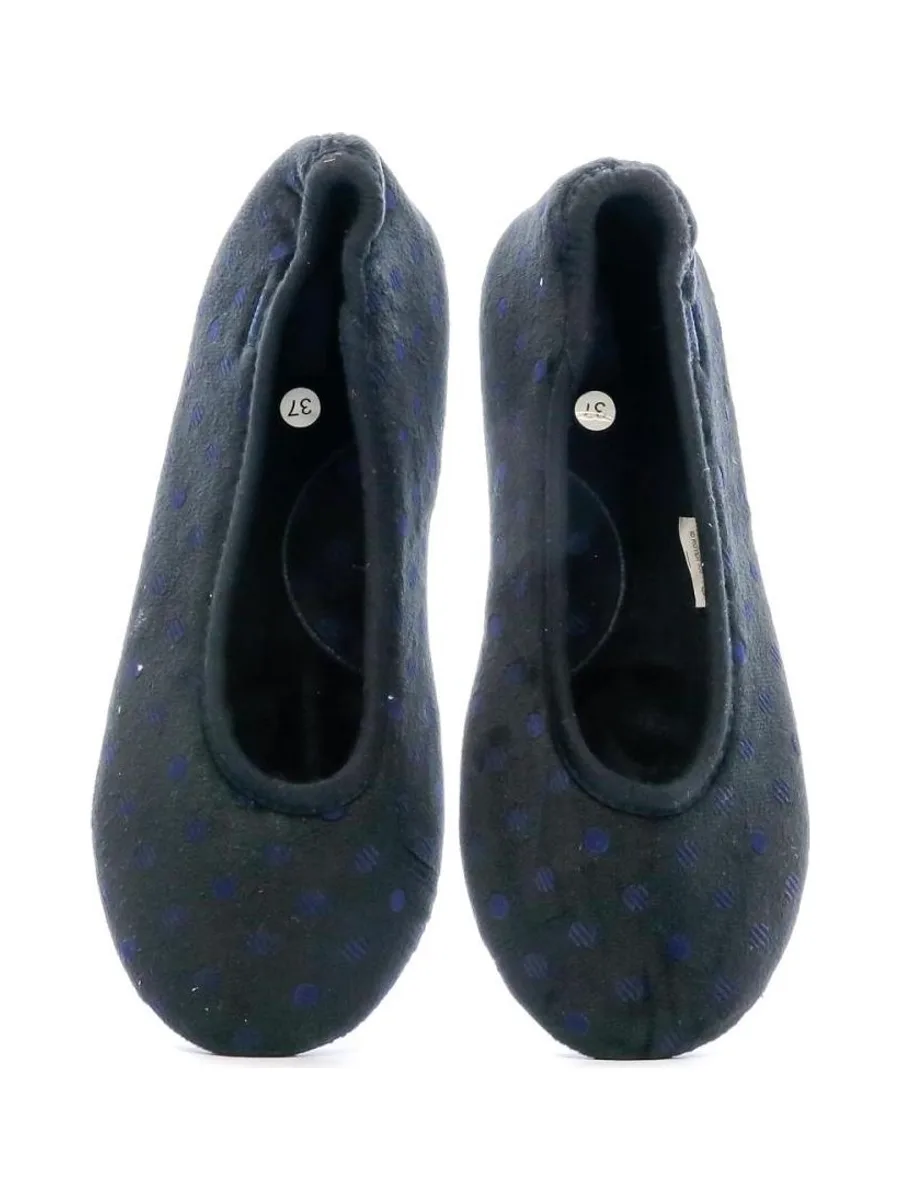 Chaussons Noir Femme Dim Uziel 4