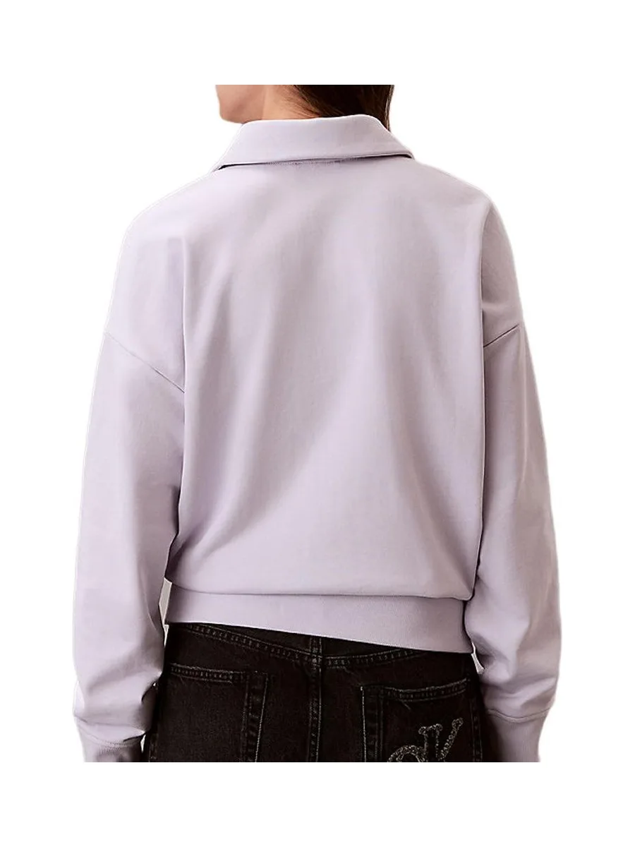 Sweat Mauve Femme Calvin Klein Jeans French Terry 2