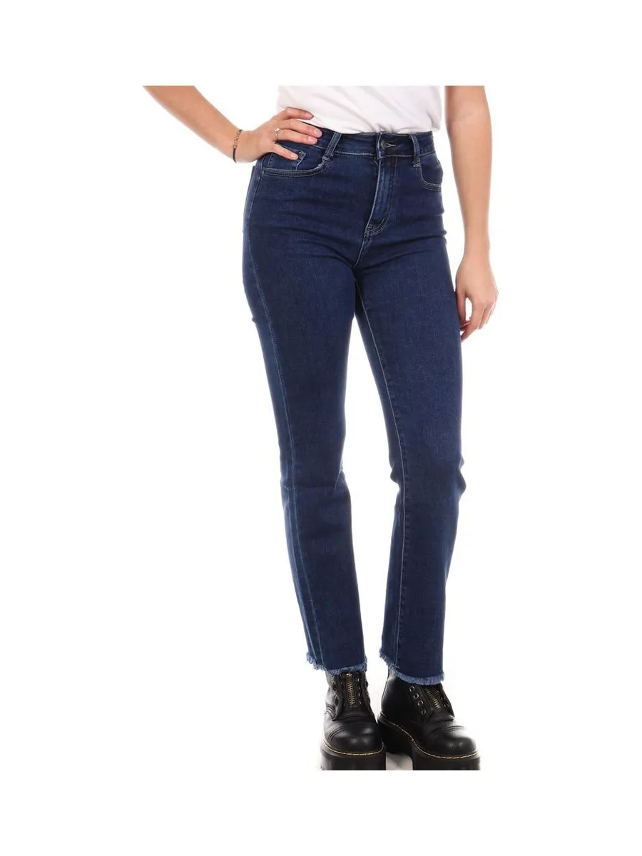 Jean Droit Bleu Femme My Tinas 306 2