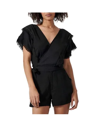 Combishort Noir Femme Kaporal CALM 1