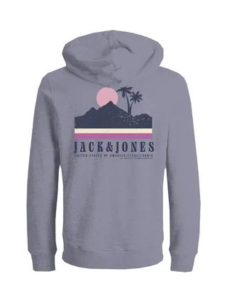 Sweat Mauve Homme Jack & Jones Jorsan 2