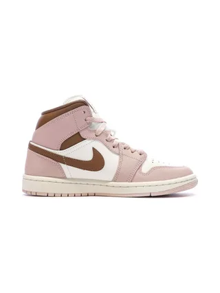 Air Jordan 1 Mid Rose Femme Nike 2