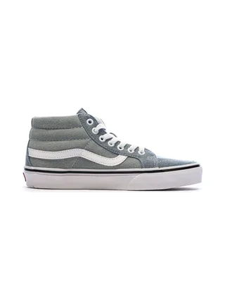 Baskets Bleu Jean Vans Mixte VANS Sk8-mid Reissue 2