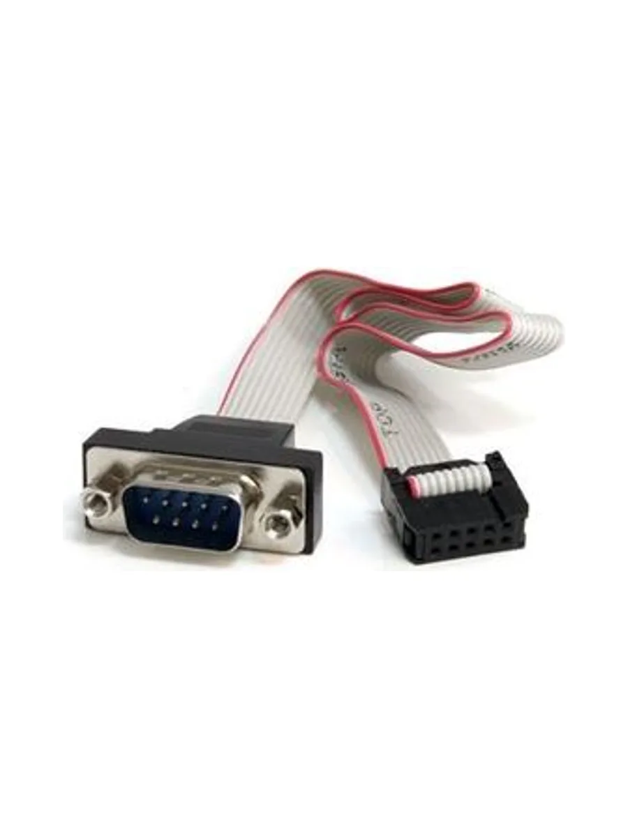 40cm Serial to Header Panel Mount Cable 1