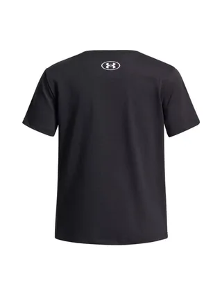 T-Shirt Noir Fille Under Armour Big Logo 2