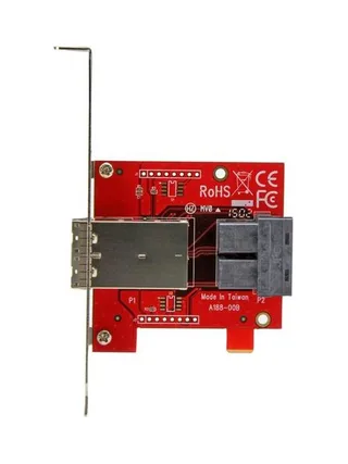 Mini-SAS Adapter - Dual SFF-8643 to 8644 2