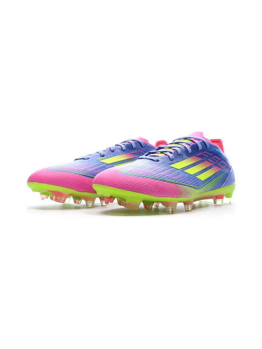 Chaussures de Foot Bleu/Rose/Jaune Homme Adidas F50 Pro FG 7
