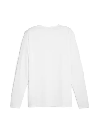 T-Shirt Manches Longues Blanc Homme Puma Hoops Team 2