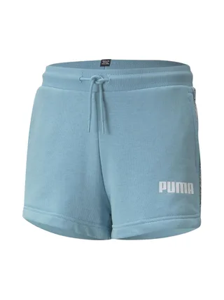 Short Bleu Fille Puma 5698 1