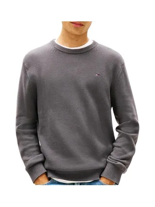 Pull Gris Homme Tommy Hilfiger Slims 1