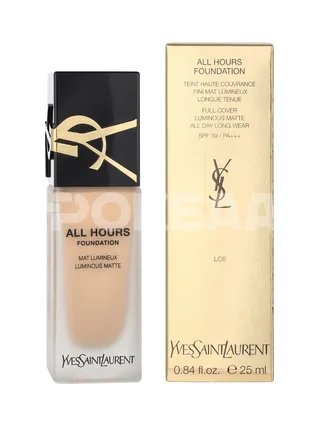 YSL All Hours Luminous Matte Foundation 25ml - LC6 1