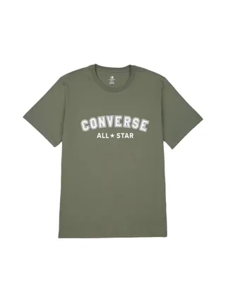 T-shirt Kaki Homme Converse Classic 1