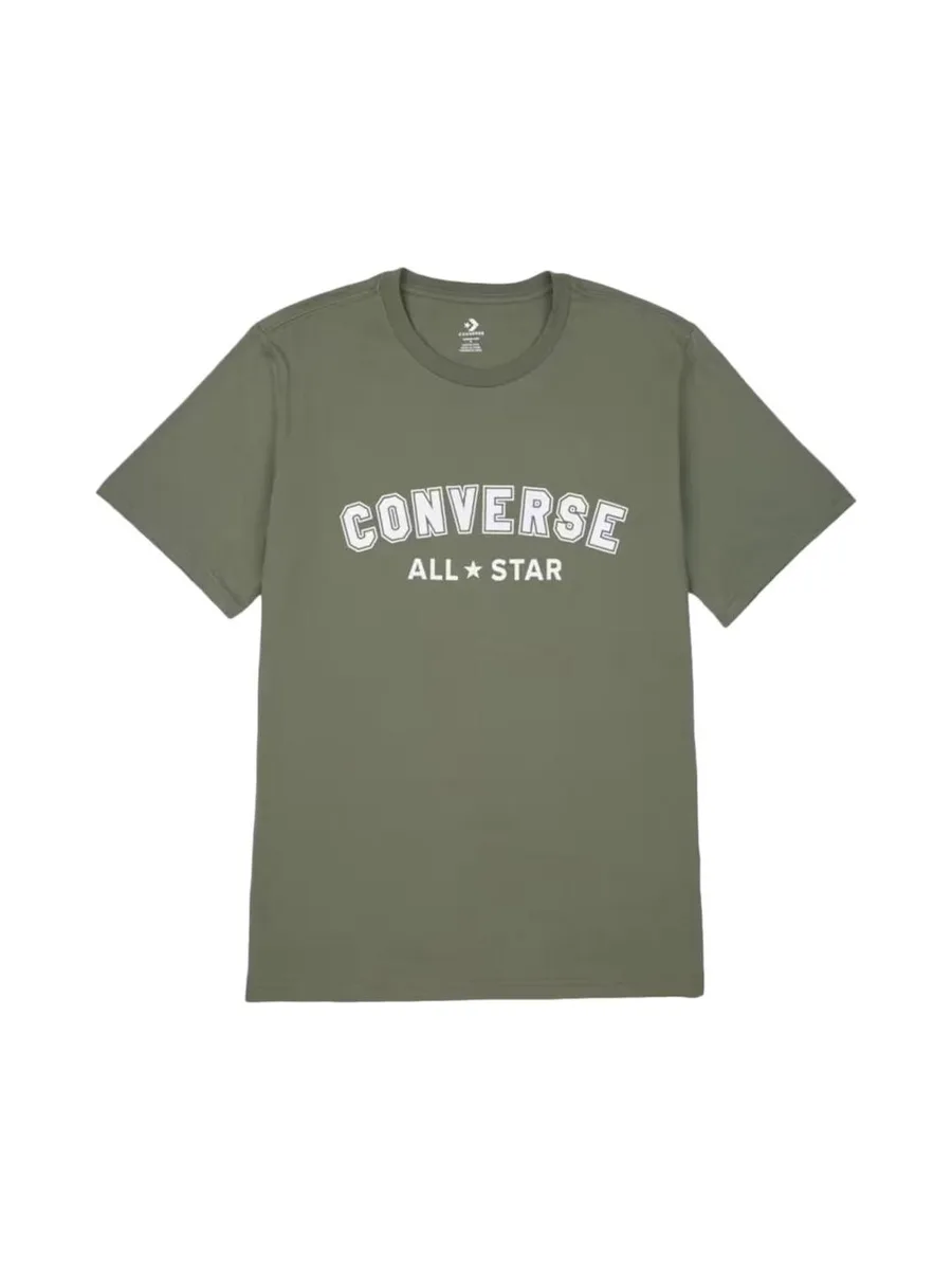 T-shirt Kaki Homme Converse Classic 2