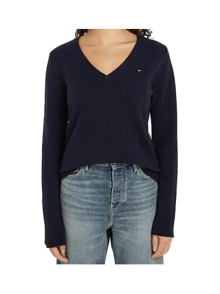 Pull Marine Femme Tommy Hilfiger Soft WW0WW43505 1