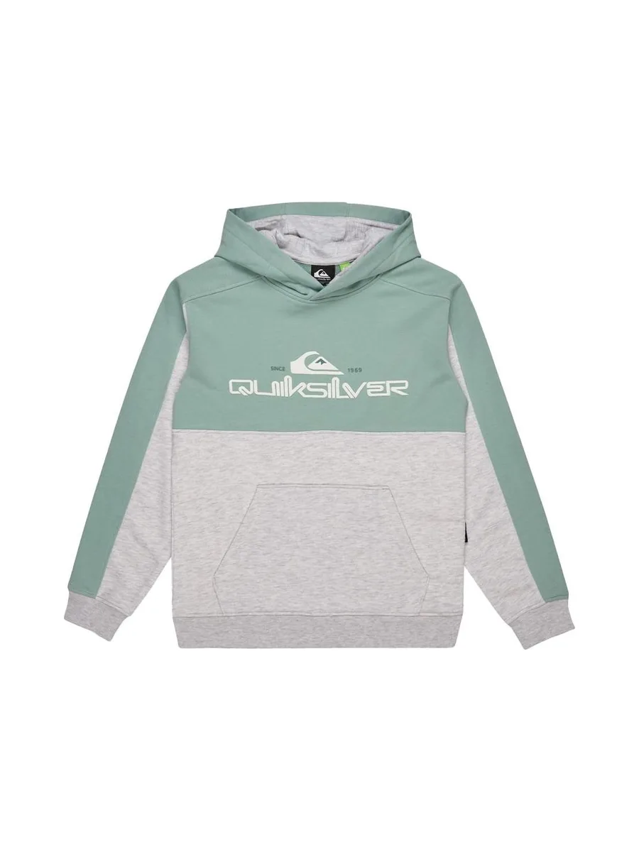 Sweat à Vert/Gris Garçon Quiksilver Knowledge 2