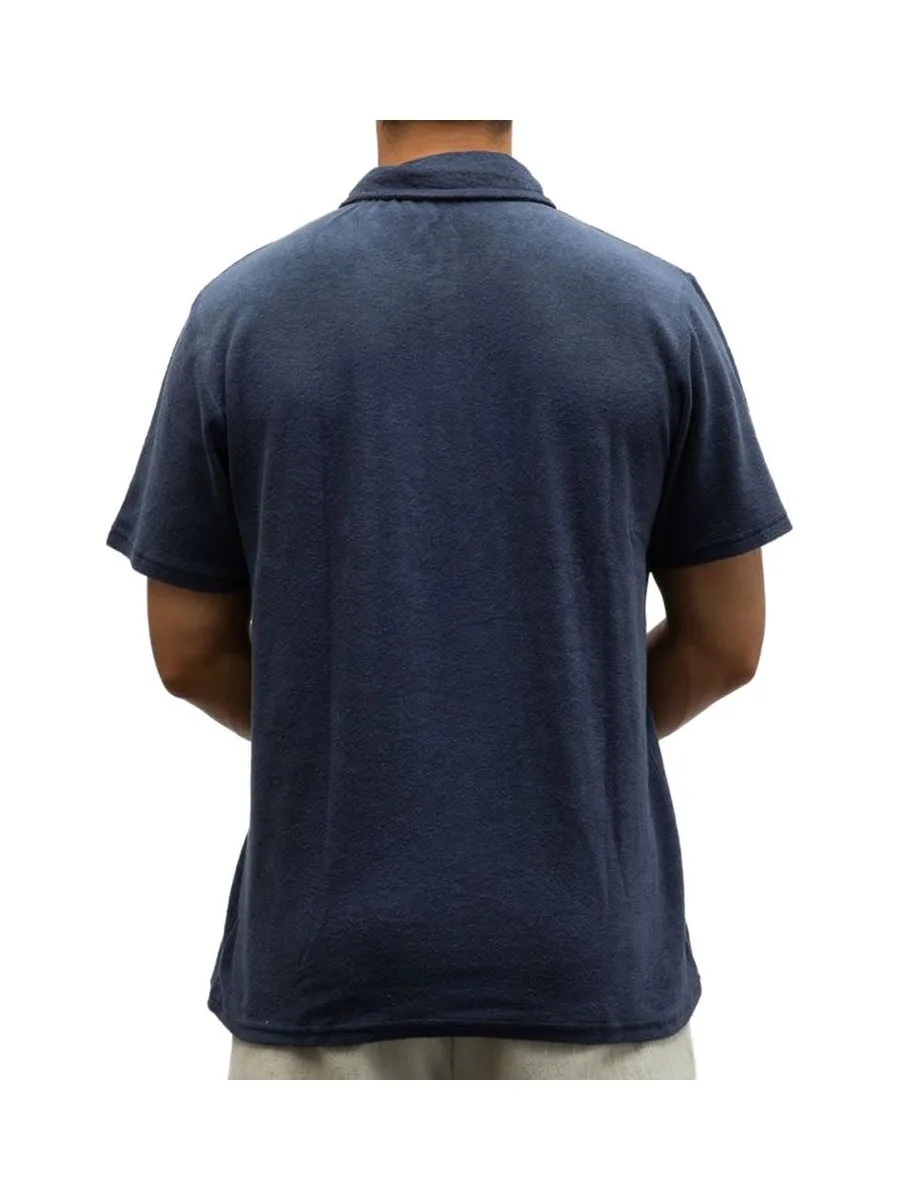Polo Marine Homme Paname Brothers Eponge 3