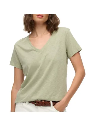 T-Shirt Vert Femme Superdry Studioss 1