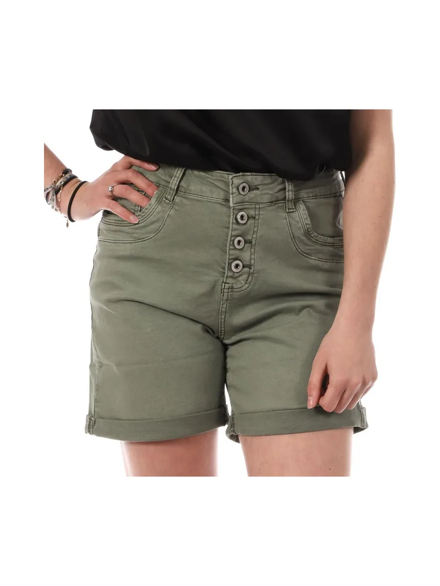 Short Kaki Femme Monday Premium Long Please 2