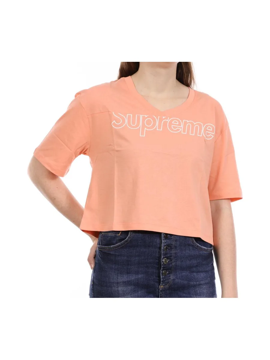 T-shirt Rose Crop Femme Supreme Grip Ranaka 1