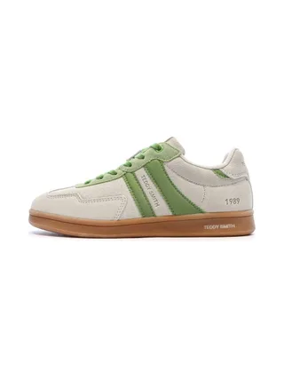 Baskets Beige/Verte Femme Teddy Smith 120519 1