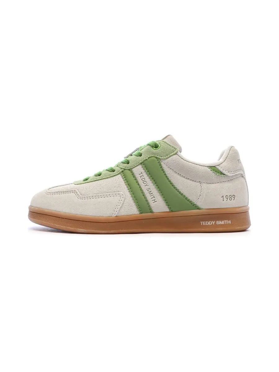 Baskets Beige/Verte Femme Teddy Smith 120519 2
