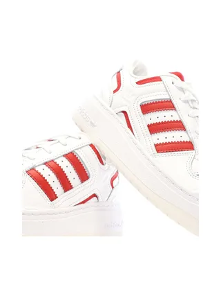 Baskets Blanches/Rouges Femme Adidas Forum Xlg 7