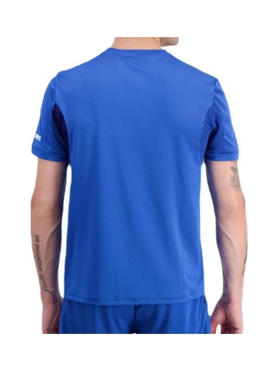 T-Shirt Bleu Homme Le Coq Sportif Tennis Pro 2