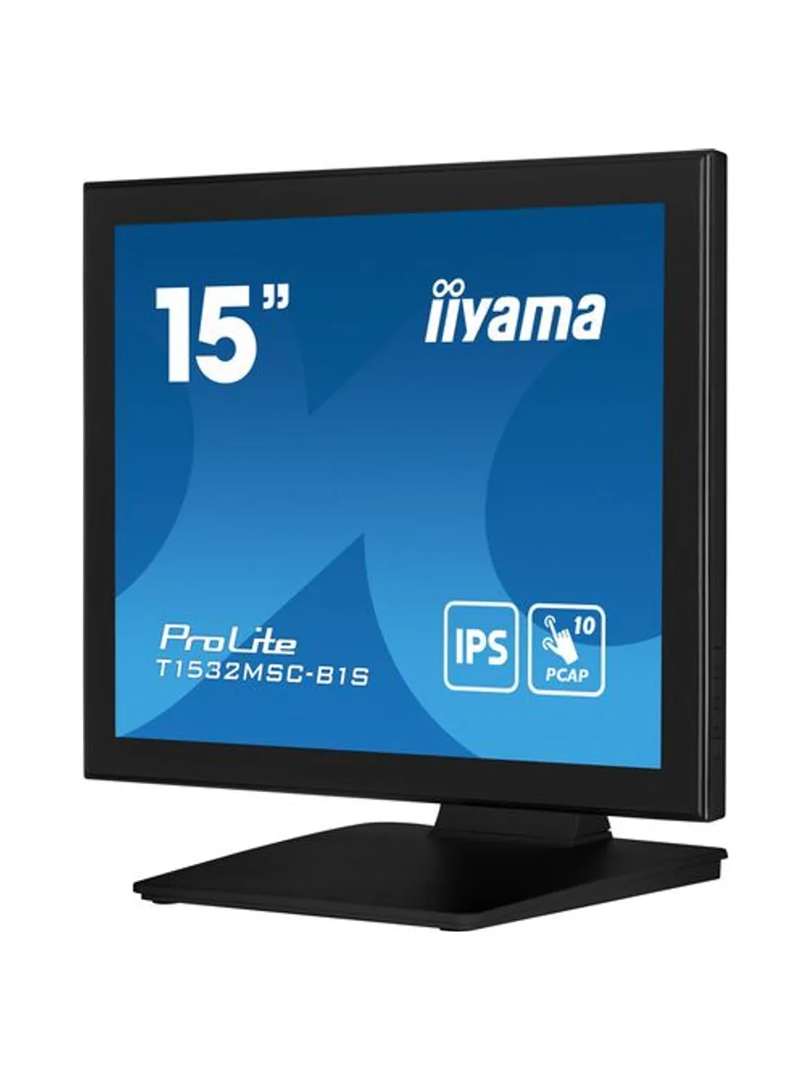 15" PCAP Bezel Free Front 10P Touch 1024 5