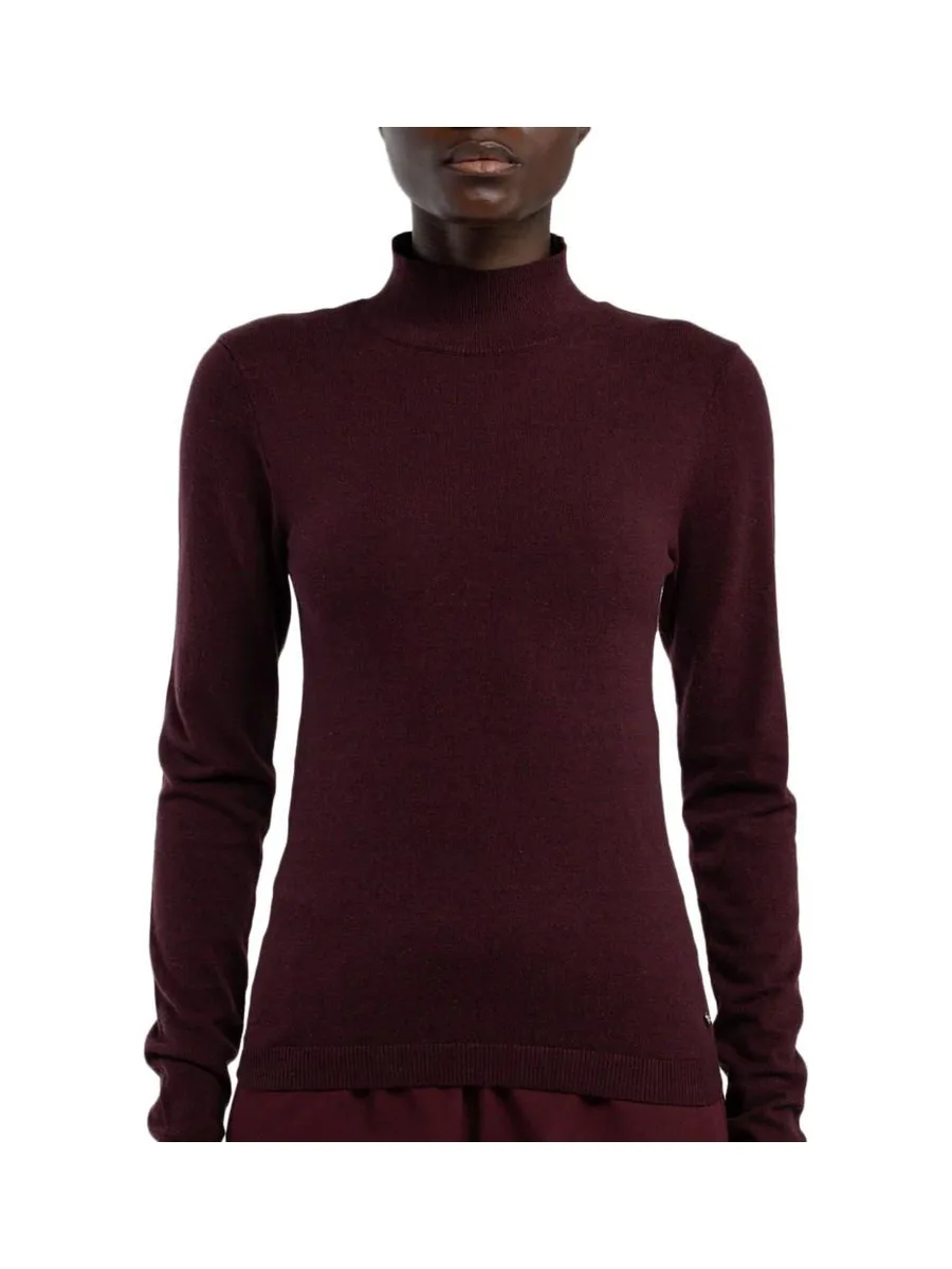 Pull Bordeaux Femme Teddy Smith Connie 2