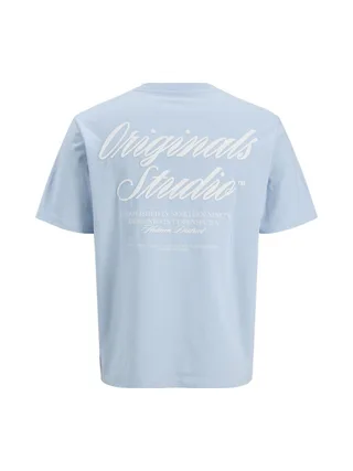 T-Shirt Bleu Homme Jack & Jones Norrebro 2