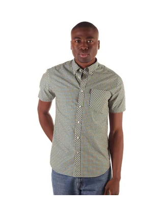 Chemise à carreaux vichy BEN SHERMAN Ss Signature Core 1