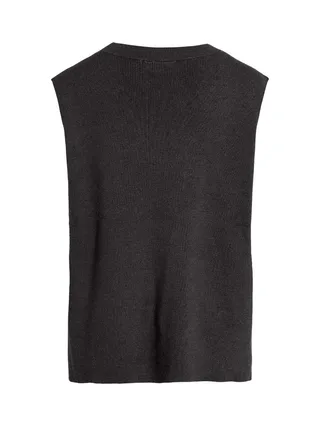 Pull Sans Manches Gris Femme Vila Vichelle 2