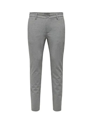 Pantalon fluide Gris Foncé Homme Only & Sons Thor 1