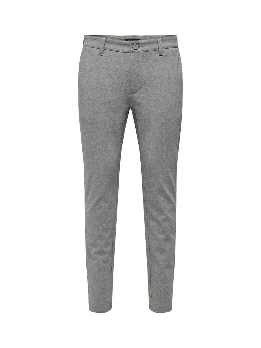 Pantalon fluide Gris Foncé Homme Only & Sons Thor 2
