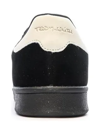 Baskets Noires/Blanches Homme Teddy Smith White Suede 3