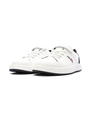 Baskets Blanc/Marine Garçon Ellesse Santo 6