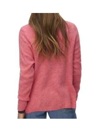 Pull Corail Femme Vero Moda Crew 2