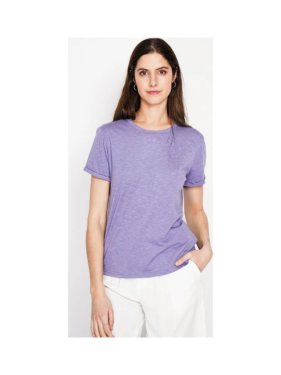 T-shirt col rond à manches courtes 9