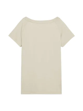 T-shirt de Running Beige Femme Puma 522420 2