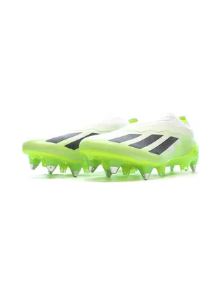 Chaussures de Foot Blanc/Jaune Adidas X Crazyfast.1 Ll SG 6