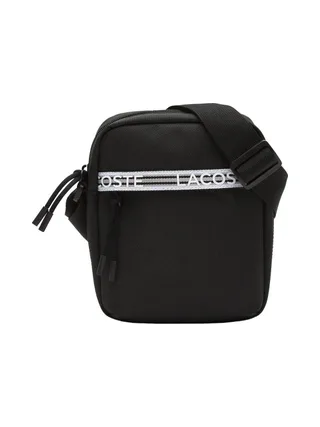 Sac à Bandoulière Noir Homme Lacoste 1