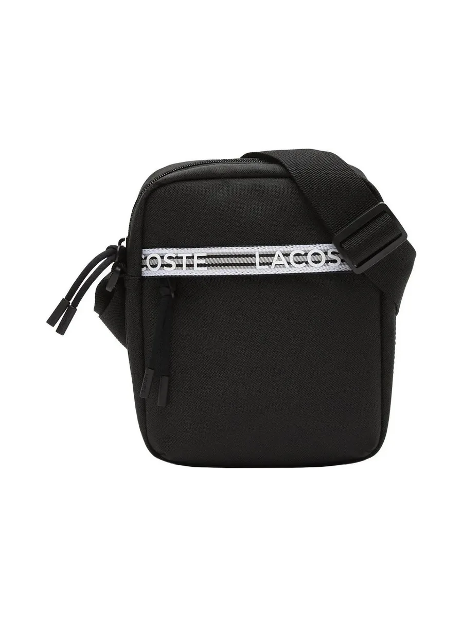 Sac à Bandoulière Noir Homme Lacoste 2