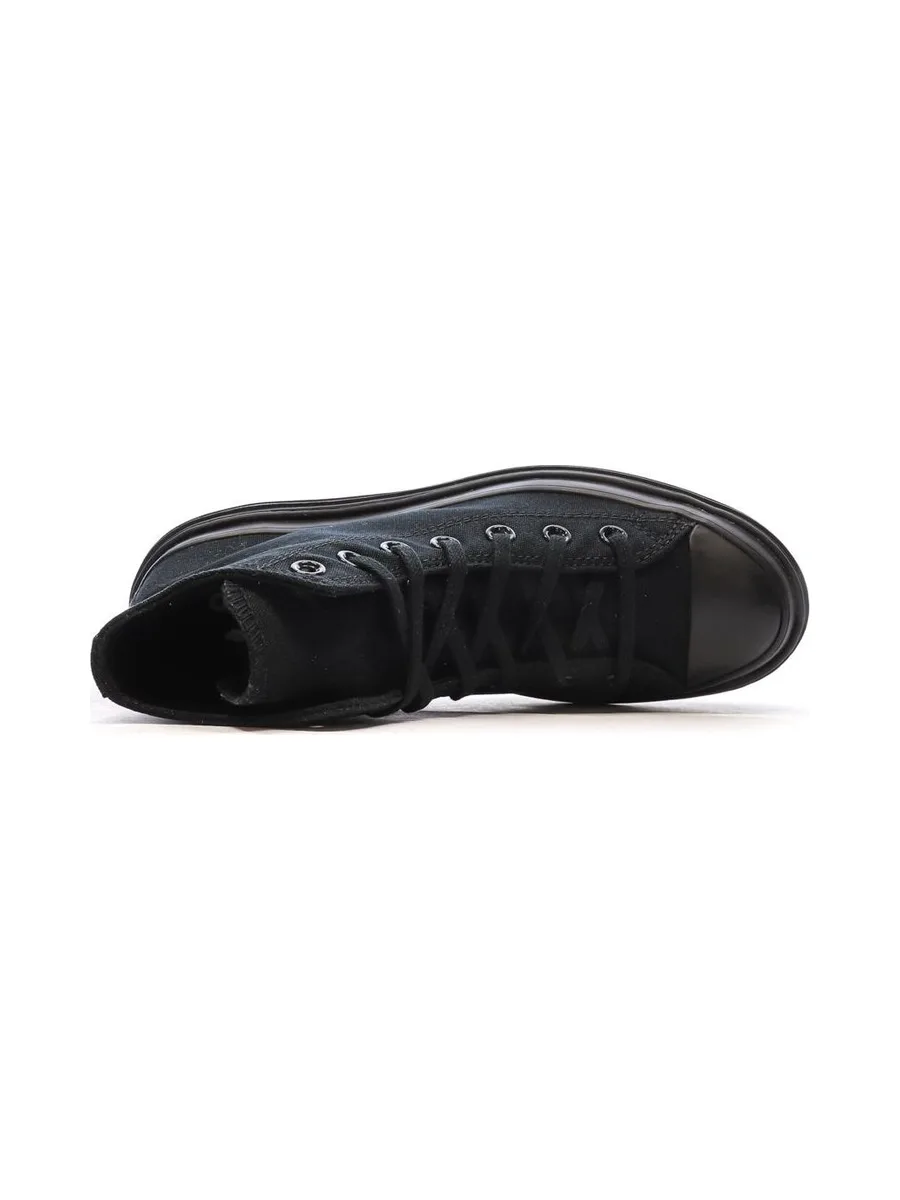 Baskets Noires Femme Converse All Star Lugged 5
