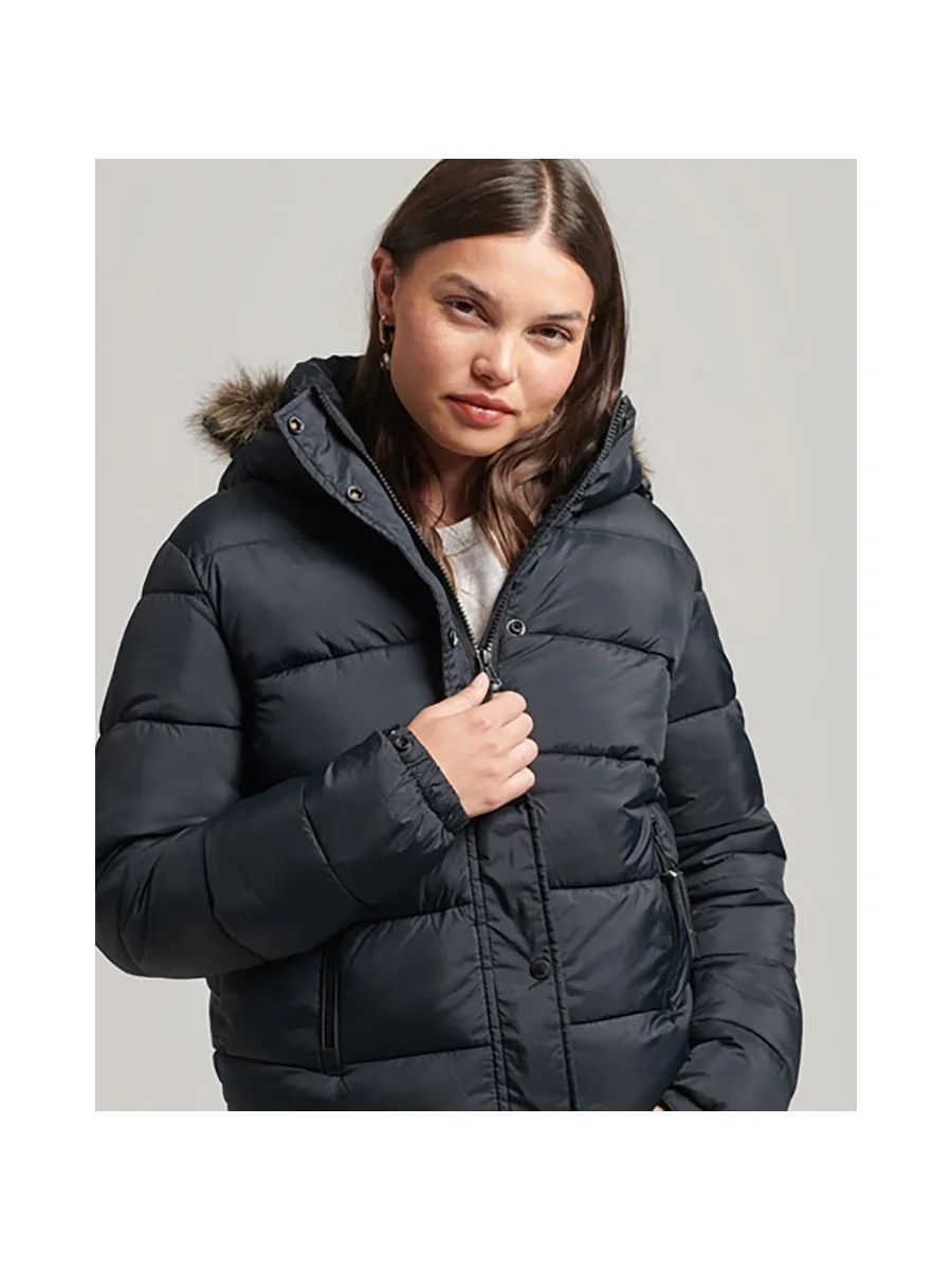 Veste courte à capuche SUPERDRY Vintage - Couche intermédiaire 5