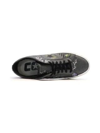 Baskets Noires loisirs Homme Converse One Star Pro A03666C 4