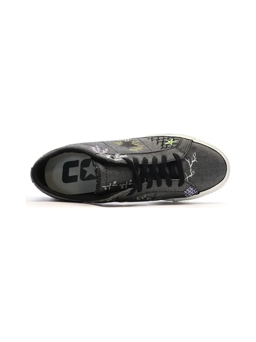 Baskets Noires loisirs Homme Converse One Star Pro A03666C 5