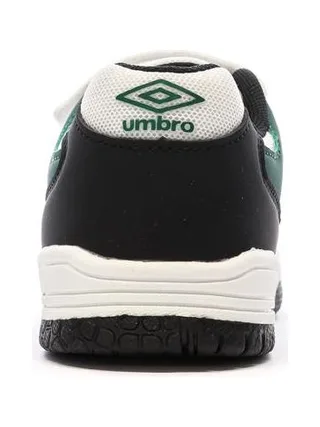 Baskets Blanches/Noires/Vert Garçon Umbro Travys 3