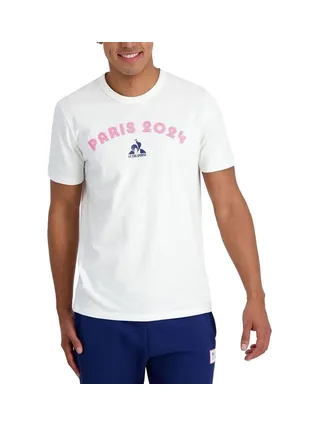 T-shirt Blanc Homme Le Coq Sportif Graphic 1