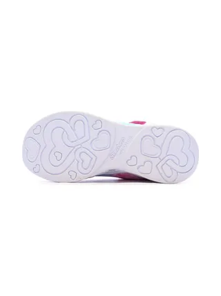 Baskets Roses/Mauves Fille Skechers Infinite Heart 5