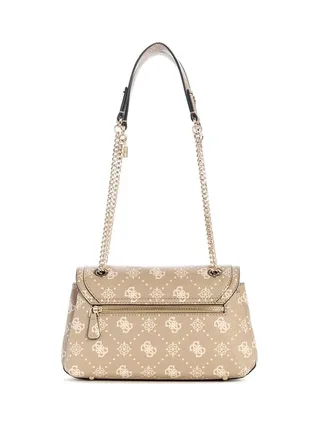 Sac à Bandoulière Beige Femme Guess Silia 2